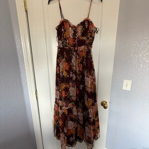 Floral Maxi Dress - Multicolor